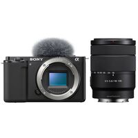 Sony Vlog-Kamera Alpha ZV-E10 + SEL 18-135mm f/3,5-5,6 OSS 