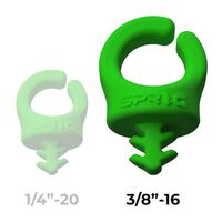 Sprig 3er Pack (3/8 -16) Kabel- Management  Green