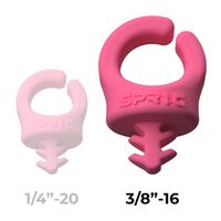 Sprig 3er Pack (3/8 -16) Kabel- Management  Pink