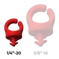 Sprig 6er Pack (1/4 -20) Kabel- Management  Red