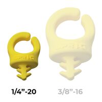 Sprig 6er Pack (1/4 -20) Kabel- Management  Yellow