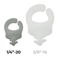 Sprig 6erPack  (1/4 -20) Kabel-Management  Glow-in-the-Dark