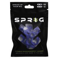 Sprig Value Pack (10x1/4 +5x3/8 ) Kabel-Management  Blue
