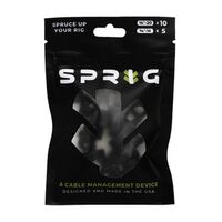 Sprig Value Pack (10x1/4 +5x3/8 ) Kabel-Management  Black