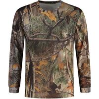 Stealth Gear T-Shirt Langarm Camo  XXL Forest Print
