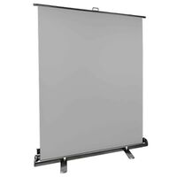 StudioKing Roll-Up Hintergrundschirm FB-150200FGR  150x200 cm Grau