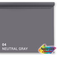 Superior Hintergrund Papier  2,72 x 11m 04 Neutral Grau