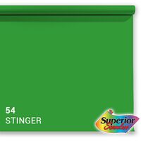 Superior Hintergrund Papier  2,72 x 11m 54 Stinger Chroma Key 