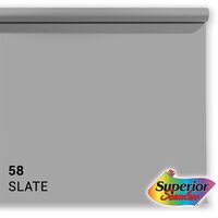 Superior Hintergrund Papier  2,72 x 11m 58 Slate Grey 