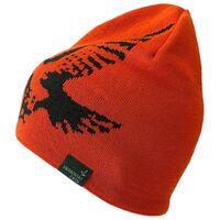 Swarovski Hawk merino beanie  orange