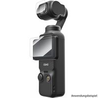 Telesin Displayschutz-Set gehärtetes Glas für Osmo Pocket 3 