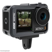 Telesin Metalen Cage für DJI Osmo Action 3/4 