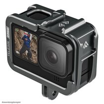 Telesin Metalen cage GoPro 13/12/11/10/9 nur horizontal 