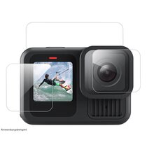 Telesin Screenprotector-Set gehärtetes Glas für GoPro 13 