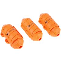 Tether Tools 3er-Set JerkStopper Extension Lock Schutzkapsel für lose Kabelenden und USB-Kabel 