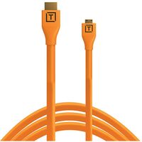 Tether Tools TetherPro HDMI Mini an HDMI 2.0  0,3m Schwarz