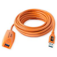 Tether Tools TetherPro USB 3.0 Active Extension Cable Aktives USB Verlängerungskabel - 4,9 Meter  orange