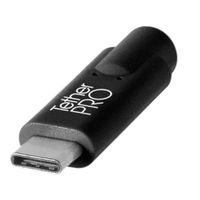 Tether Tools TetherPro USB-Datenkabel für USB-C an USB 3.0 Micro-B, gerader Stecker  schwarz 4,6m