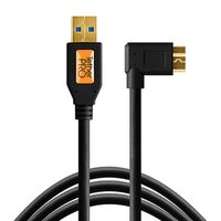 Tether Tools TetherPro USB-Datenkabel USB 3.0 Typ A an USB 3.0 Micro-B, rechtsgewinkelt  4,6 m