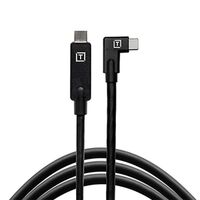 Tether Tools Tools TetherPro USB-Datenkabel für USB-C an USB-C  Schwarz 4,6 m