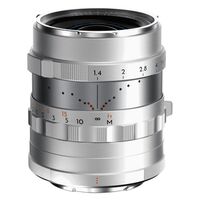 THYPOCH Simera Vollformat Objektiv 28mm f1.4  Fujifilm X silber