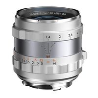THYPOCH Simera Vollformat Objektiv 50mm f1.4 Mount  Leica M silber