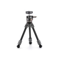 Tilta BT03 Tischkugelkopf mit 1-stufigen Stativbeinen aus Kohlefaser (3KG)  Space Gray