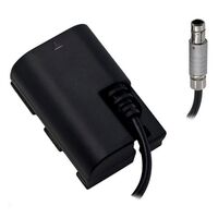 Tilta Canon LP-E6 Dummy-Akku auf 3-Pin-Fischer-Kabel 