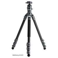 Tilta Reisekugelkopf mit 3-stufigen Stativbeinen aus Kohlefaser (5KG)  Waldgrün