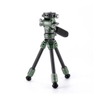 Tilta VT03 Tisch-Video-Fluidkopf mit 1-stufigen Carbonfaser-Stativbeinen (3KG)  waldgrün