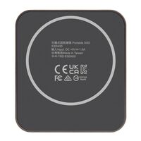 Transcend ESD420C Portable SSD, externe SSD Festplatte, MagSafe, grau  1TB