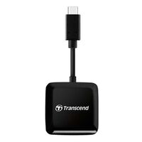 Transcend SD/microSD Card Reader, Type C, USB 3.2 Gen.1 schwarz 