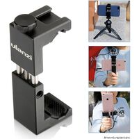 Ulanzi ST-02S Phone Holder w/ Cold Shoe-Mount Metal 