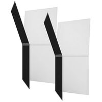 V-Flat World Foldable V-Flat 2.0 (Schwarz / Weiß)  Doppelpack