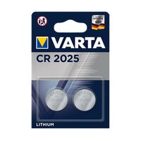 Varta Electronics CR 2025 2er Blister Knopfzelle 