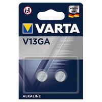 Varta Electronics V 13 GA 2er Blister Knopfzelle LR 44 