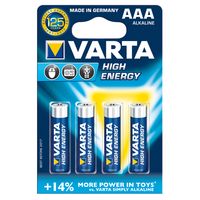 Varta Longlife Power AAA Micro  4er-Pack