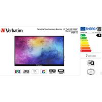 Verbatim portabler Monitor  PMT-14 