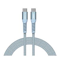 Verbatim USB-C/USB-C Ladekabel 1,2m Sync&Charge, 100W, 480MBit/s, Magnetic  blau