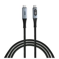 Verbatim USB-C/USB-C LED-Anzeige 1,2m Ladekabel, Sync&Charge, 100W, 480MBit/s 
