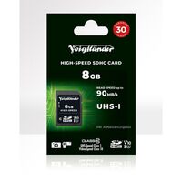 Voigtländer High-Speed SDHC, UHS-I Cl10, U1, V10 (90/12 MB/s)  8 GB