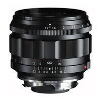 Voigtländer Nokton 50mm f/1,2  II VM, asphärisch  Leica M schwarz