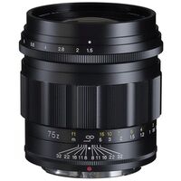 Voigtländer Nokton 75mm f/1,5 asph.  Nikon Z