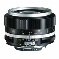 Voigtländer APO-Skopar 90mm f/2,8 SLII-S  Nikon FX schwarz-silber