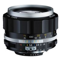 Voigtländer Nokton 58mm f/1,4 SLII-S (CPU)  Nikon FX silber