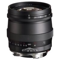 Voigtländer Ultron 75mm f/1,9  M.C.  VM  Leica M schwarz