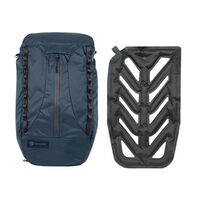 Wandrd Faltrucksack VEER 18 L mit aufblasbarem Rückenpolster  Cobalt