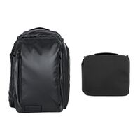 Wandrd Transit Travel Backpack Essential+ Bundle  schwarz 45L