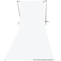 Westcott Hintergrundstoff  Weiß 270 x 600 cm