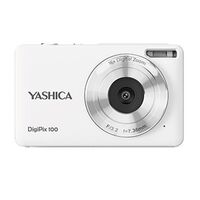 Yashica DigiPix 100 weiß Digitalkamera 